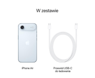 Apple iPhone Air 512GB Błękitny - 1362351 - zdjęcie 9